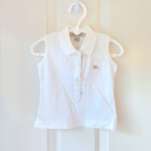 Burberry Girls Polo Tank Top